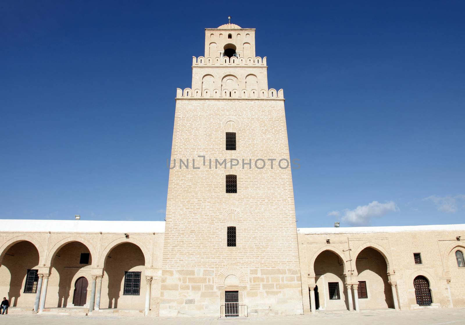 The Great Mosque from Kairouan, Tunisia - UNESCO World Heritage Site