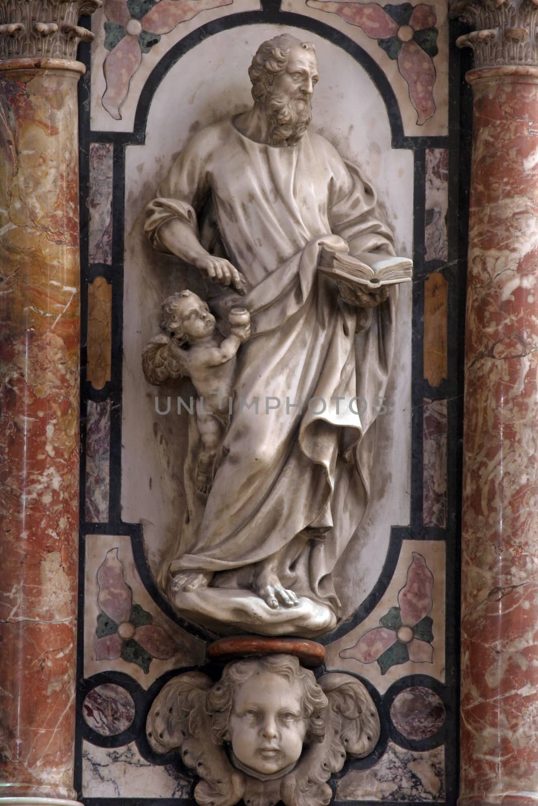 St.Matthew the Evangelist, pulpit in Zagreb cathedral
