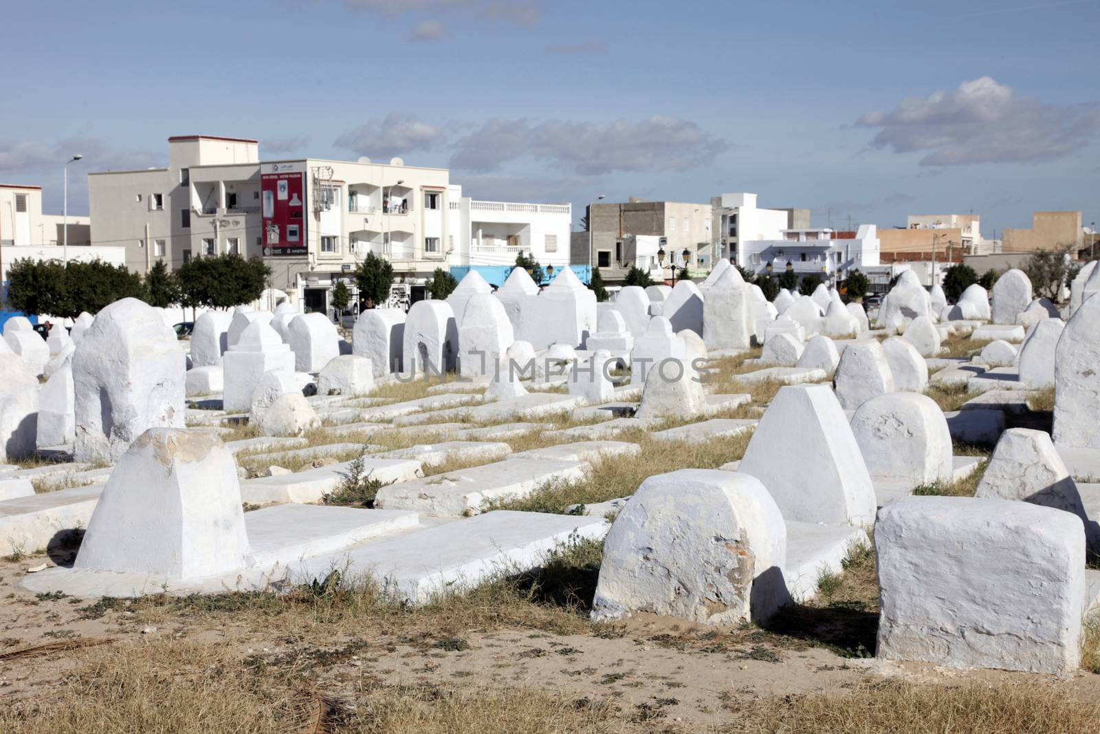 Muslim cemetery, Kairouan, Tunisia