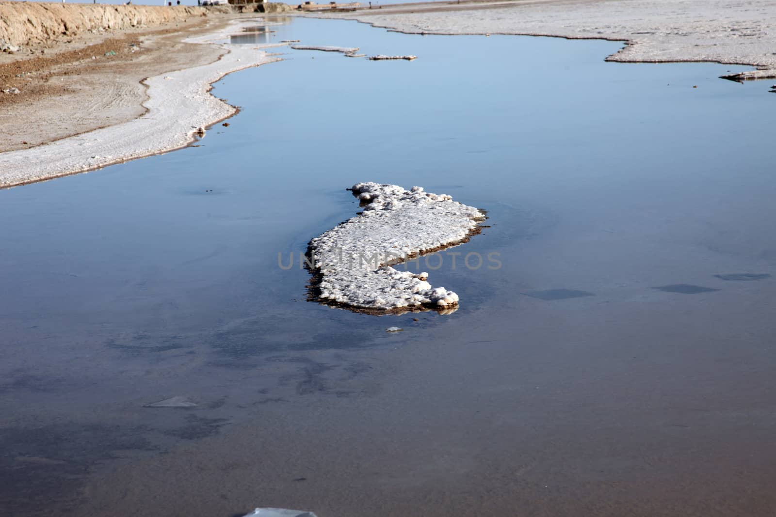 Chott el Djerid (biggest salt lake in north Africa), Tunisia