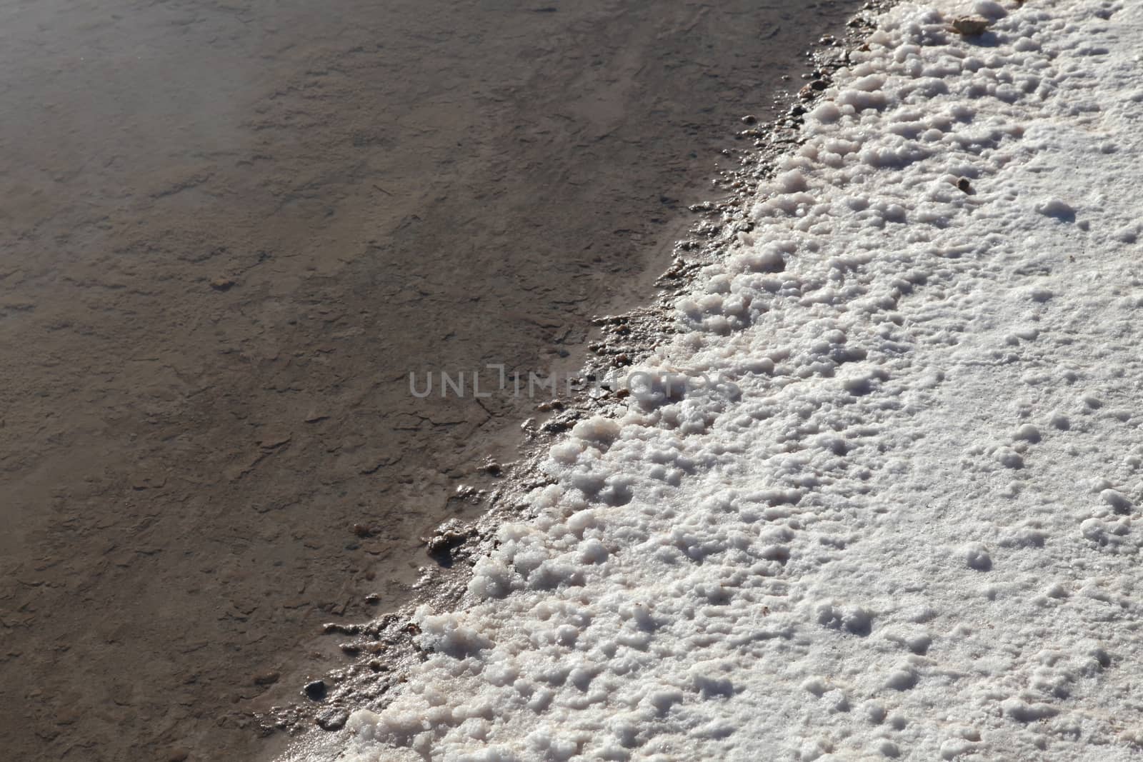 Chott el Djerid (biggest salt lake in north Africa), Tunisia