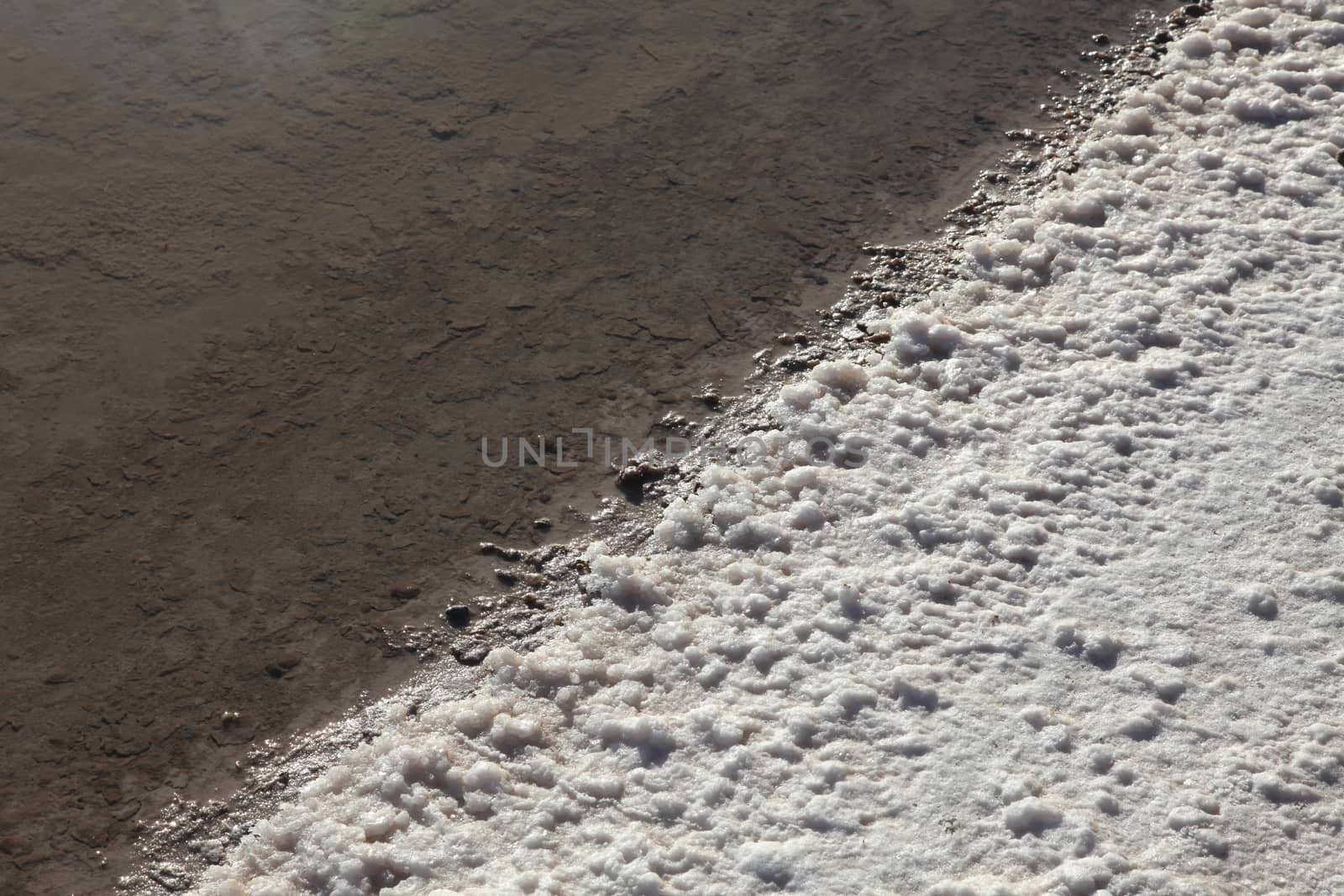 Chott el Djerid (biggest salt lake in north Africa), Tunisia