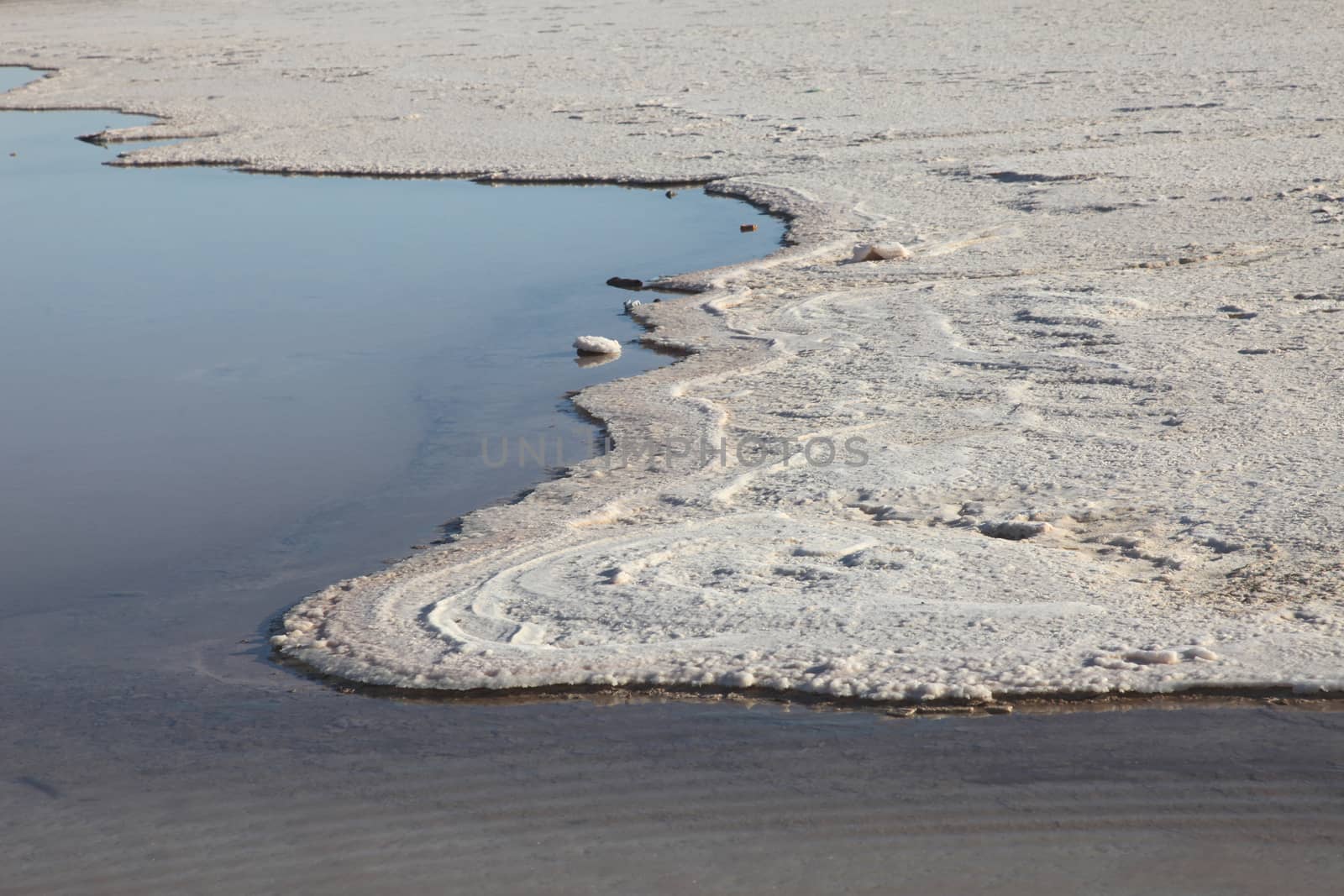 Chott el Djerid (biggest salt lake in north Africa), Tunisia