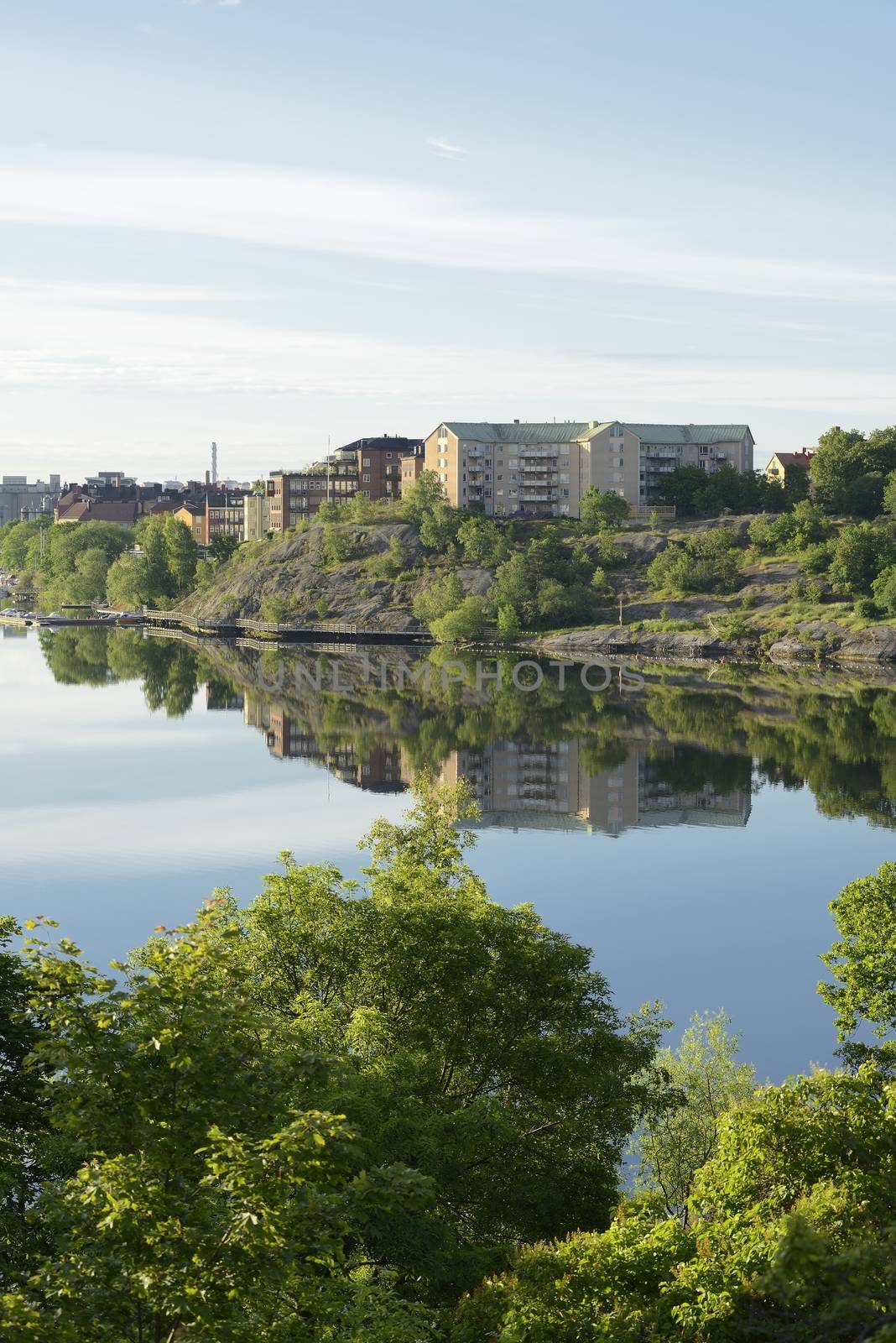 Stockholm embankment