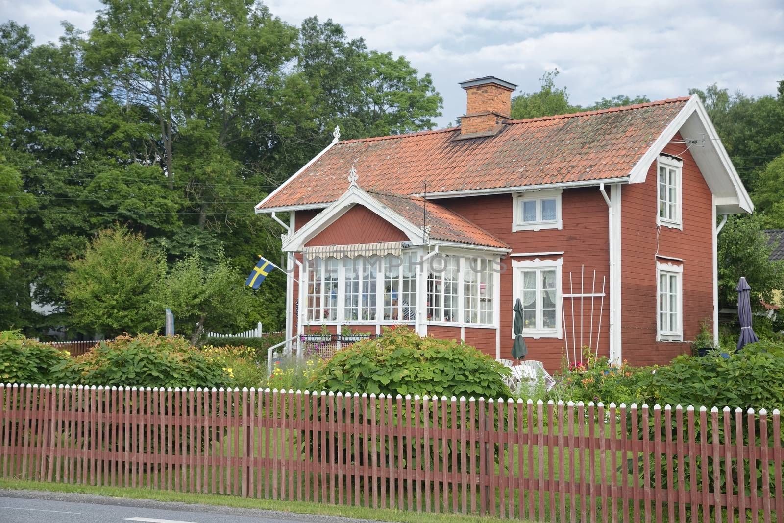 Swedish countryside housing.