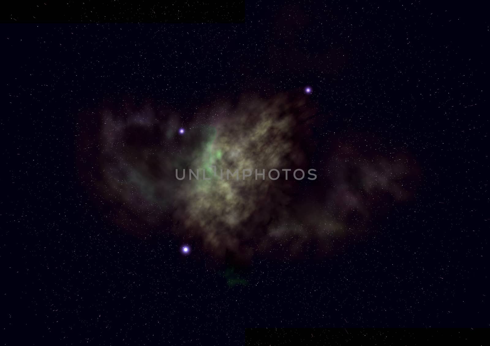 Small part of an infinite star field of space in the Universe. "Elements of this image furnished by NASA".