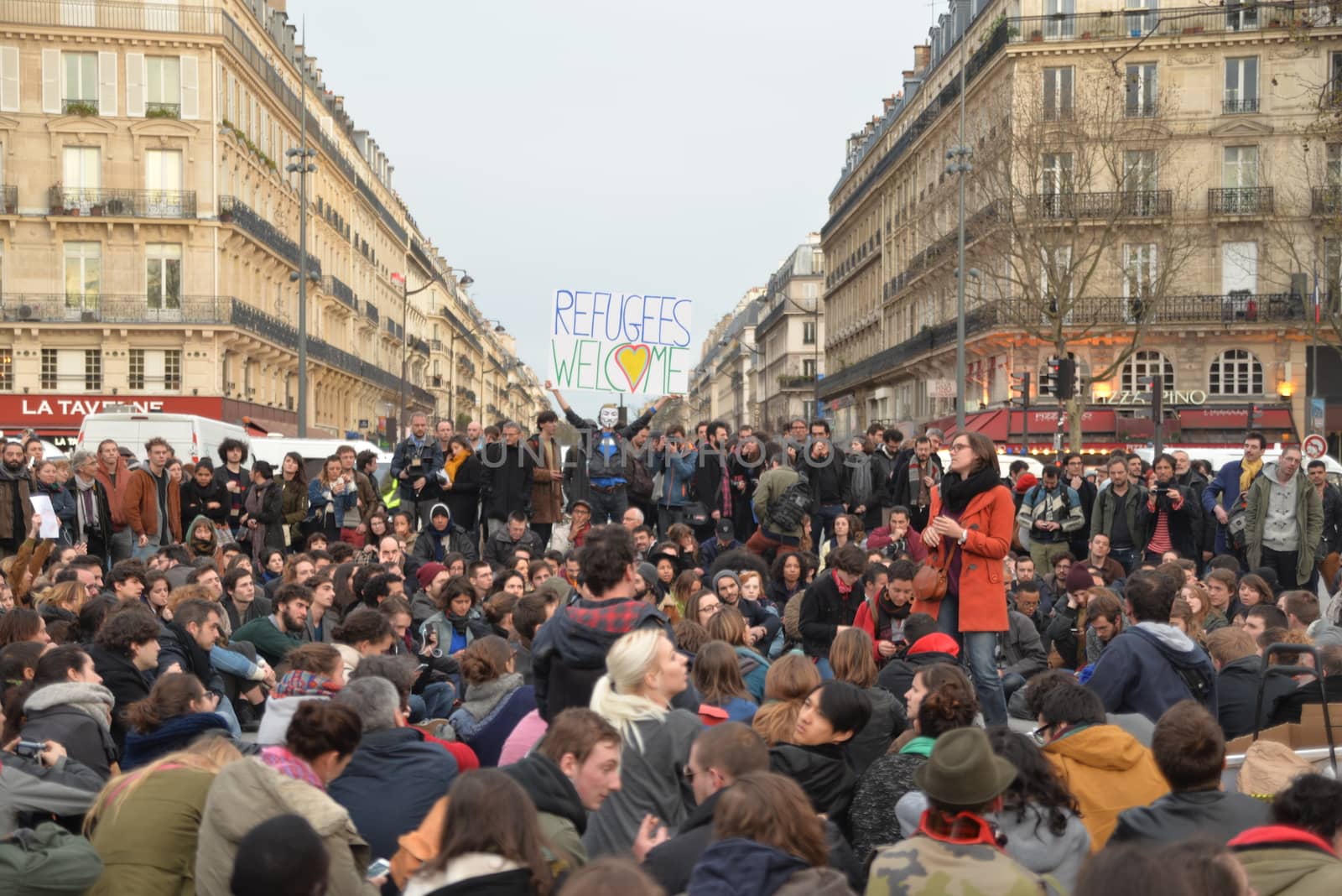 FRANCE - PARIS - NUIT DEBOUT - DEMO by newzulu