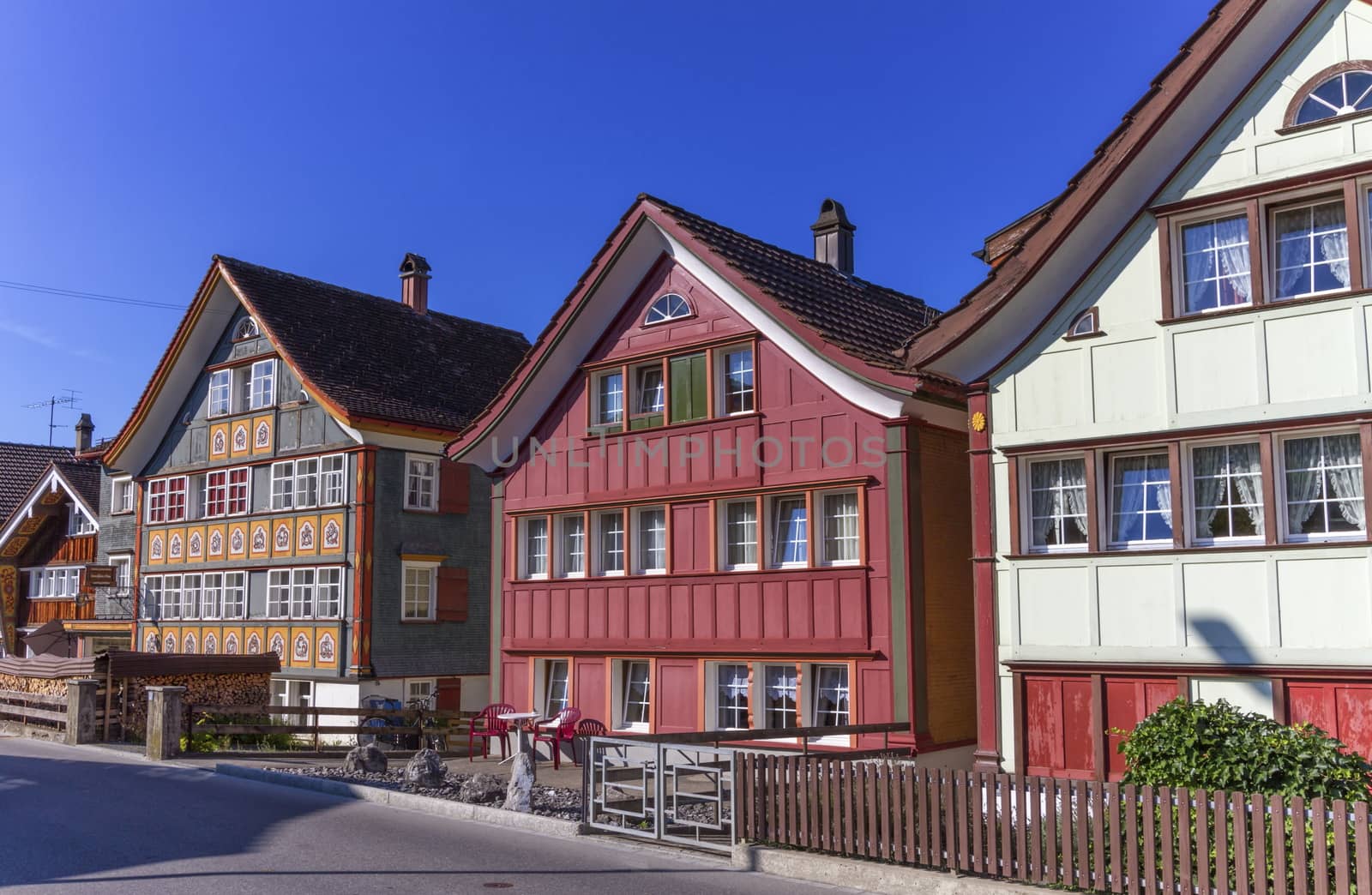 Appenzell traditional houses, Switzerland by Elenaphotos21