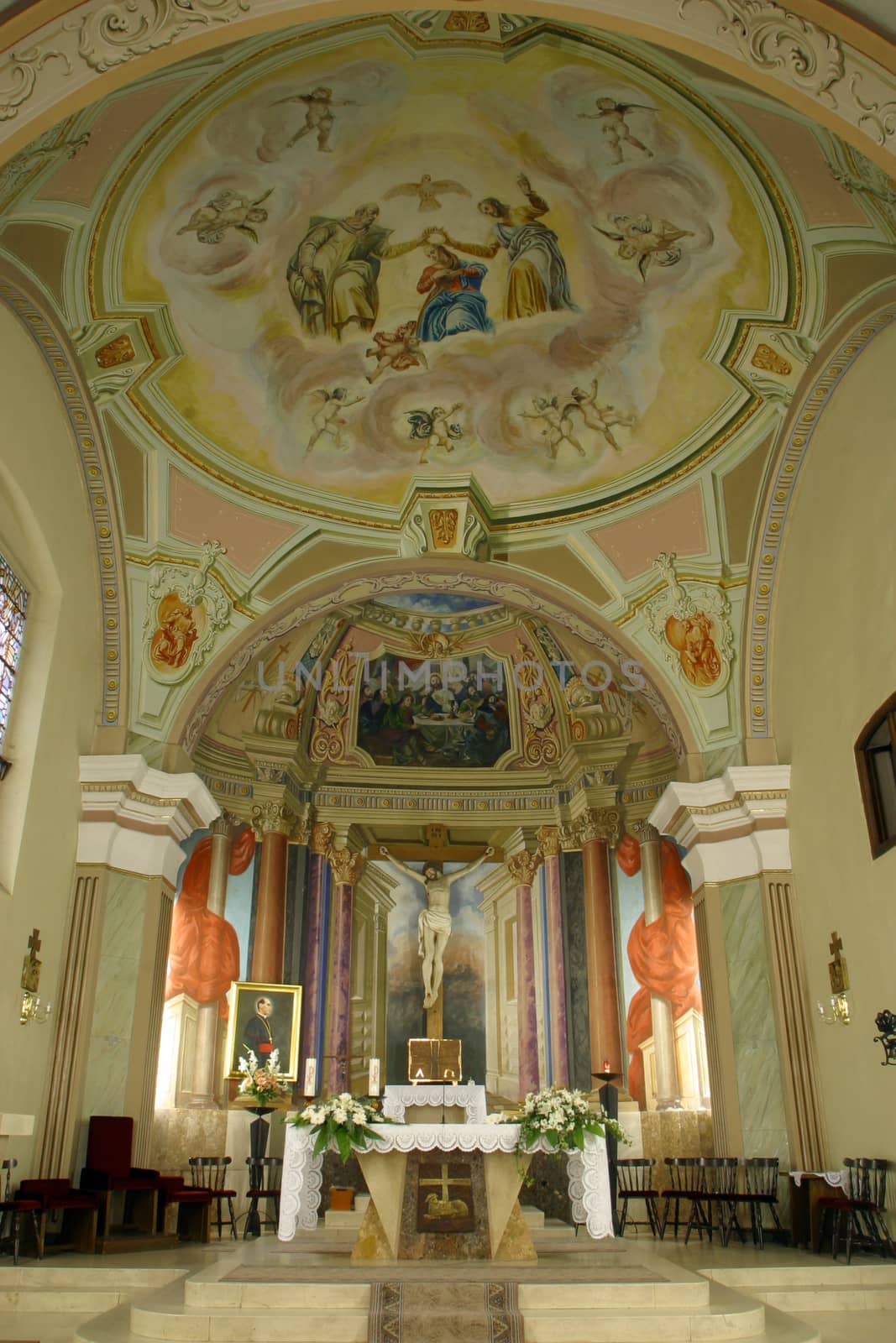 Church altar