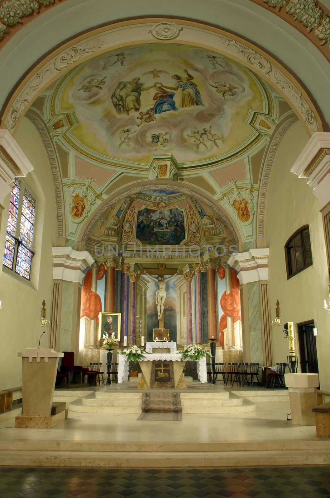 Church altar
