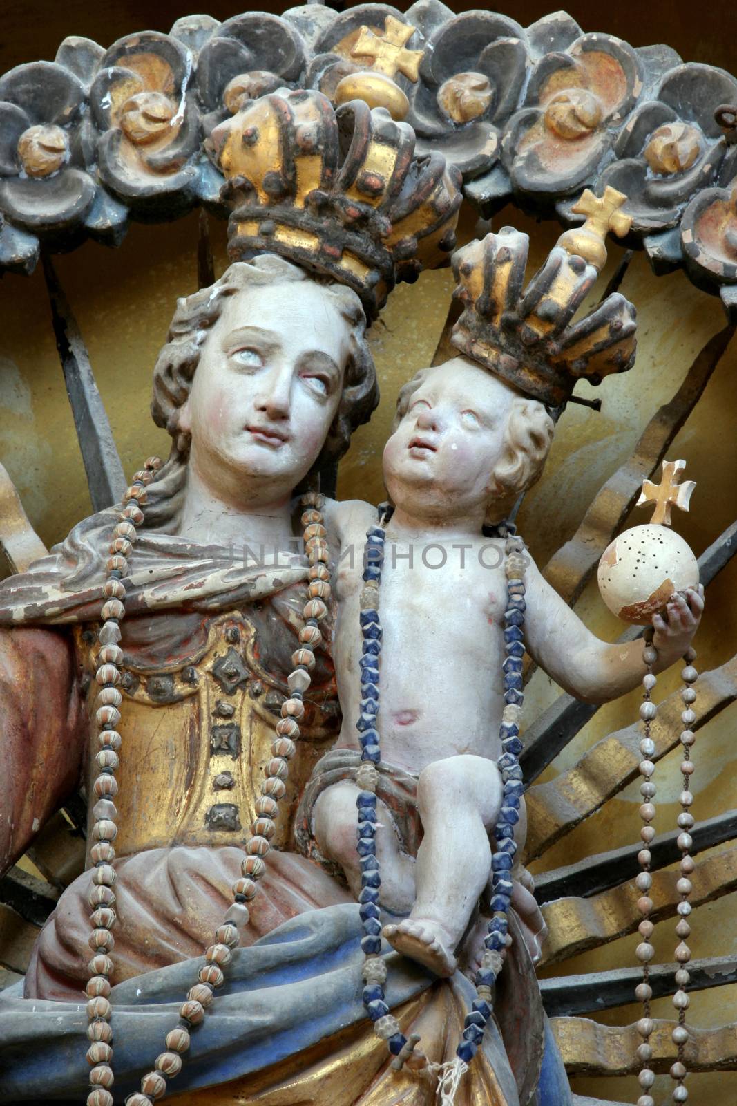 Blessed Virgin Mary with baby Jesus