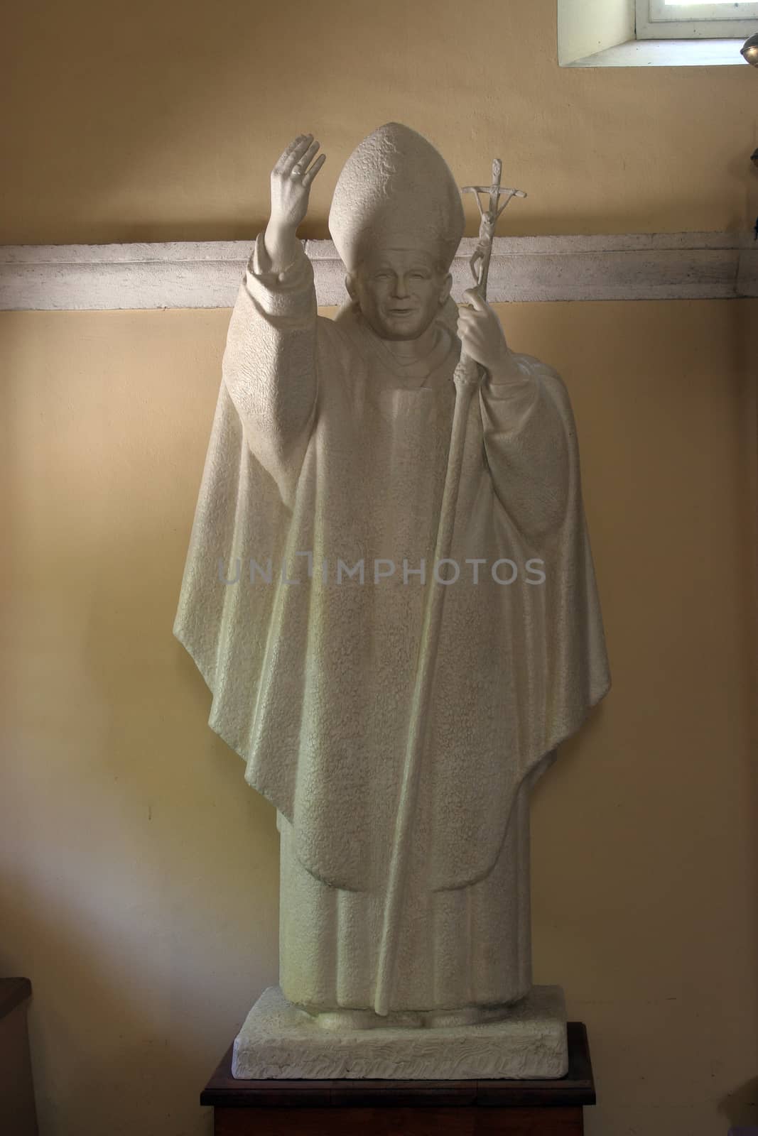 Pope John Paul II statue