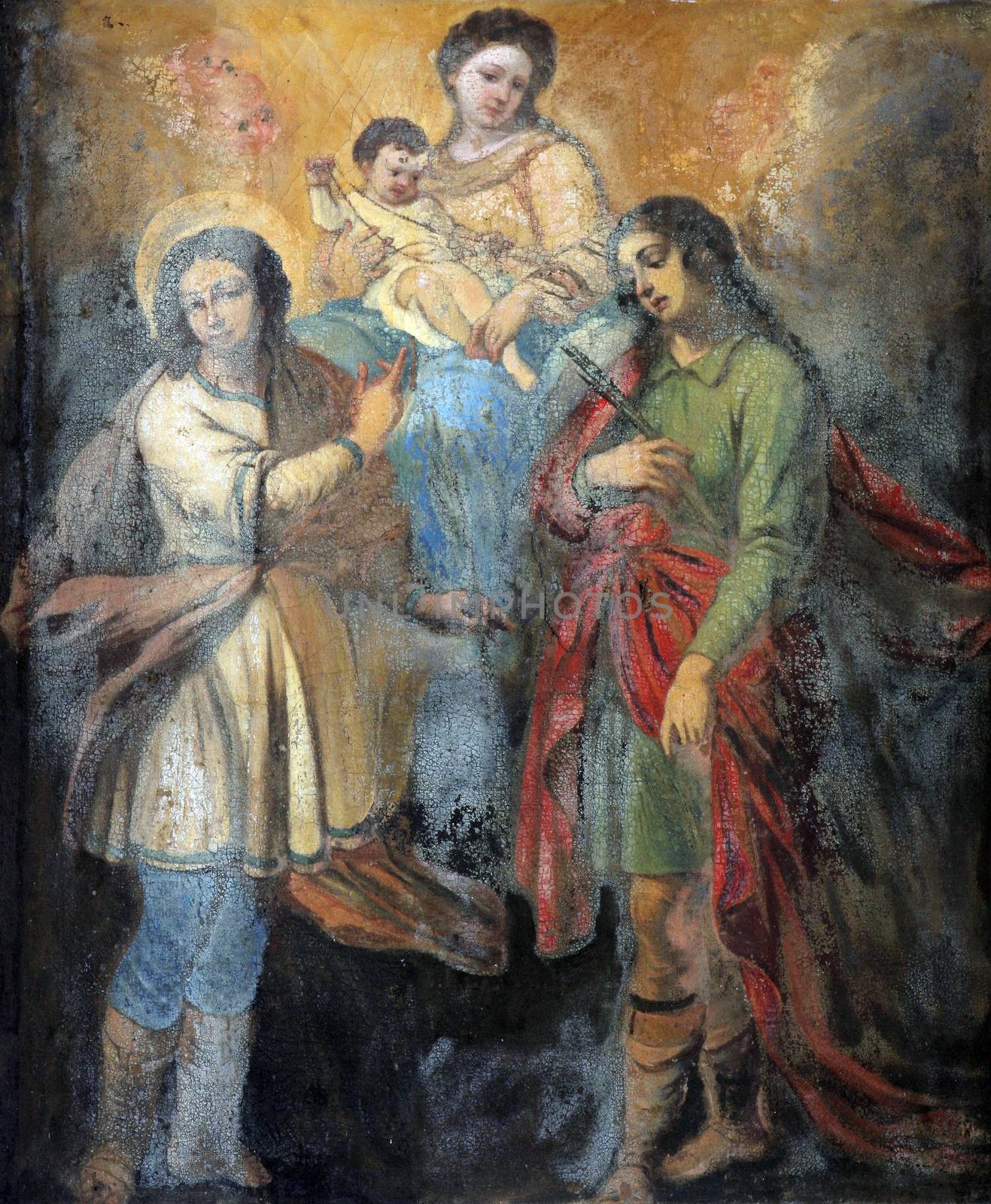 Virgin Mary and Child with Saints