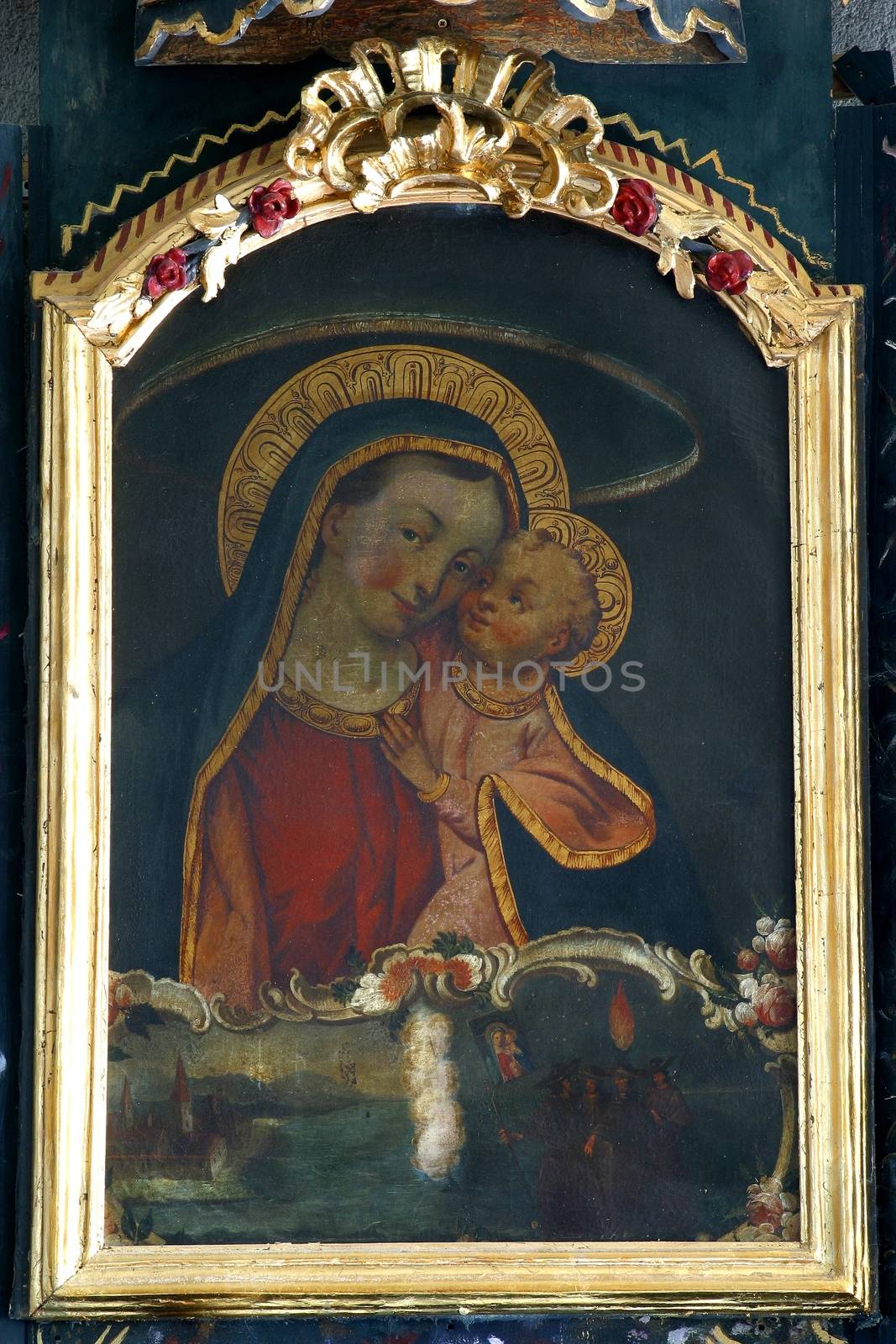 Virgin Mary with baby Jesus
