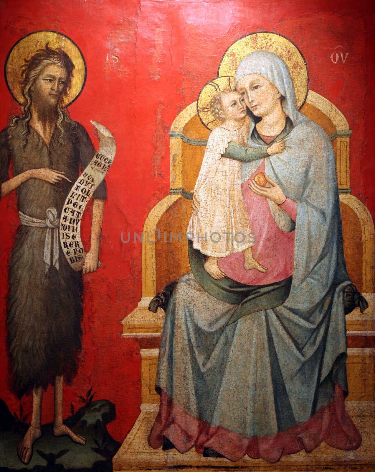 Madonna with Child and St. John the Baptist
