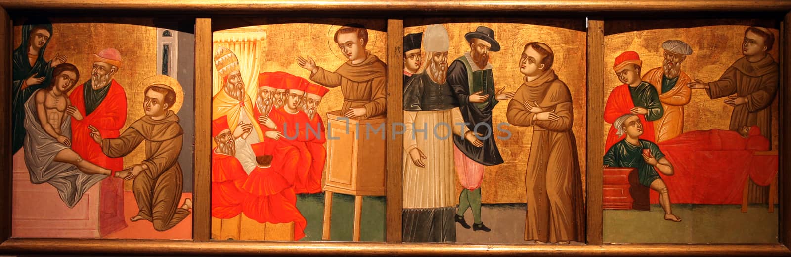 Scenes from the life of St. Anthony of Padua