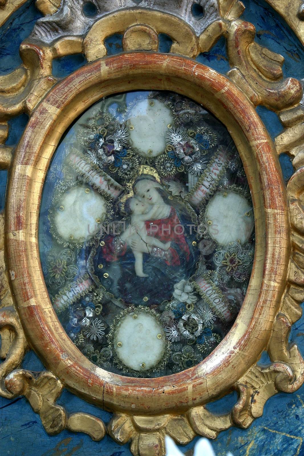 Blessed Virgin Mary with baby Jesus