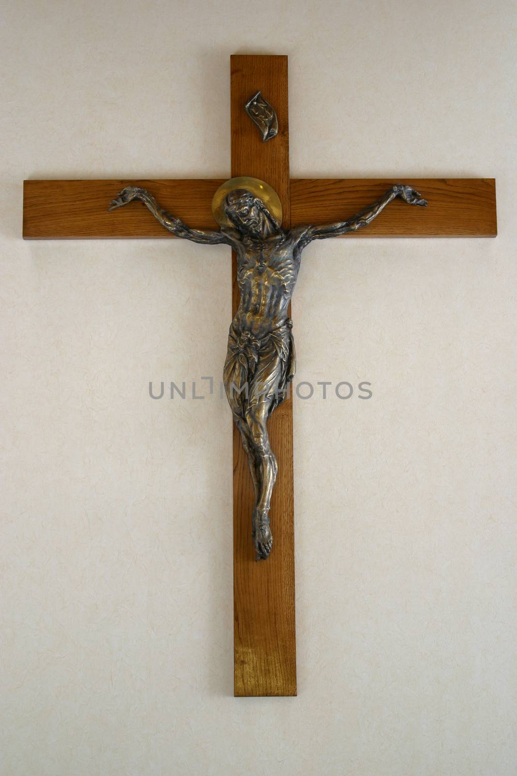 Jesus crucified on the cross