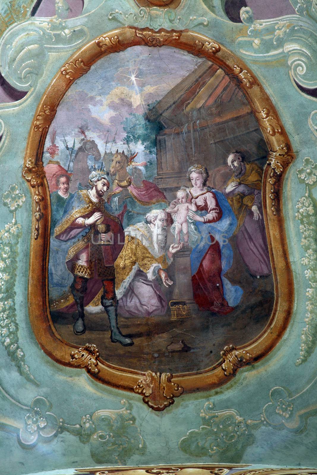 Nativity Scene, Adoration of the Magi
