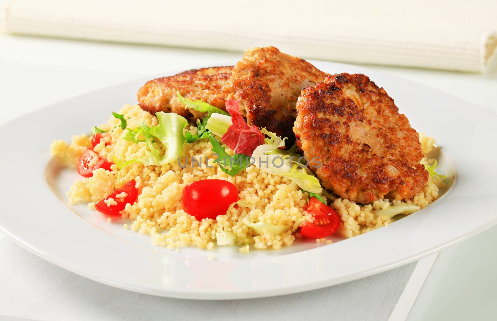 Veggie burgers with couscous by Digifoodstock