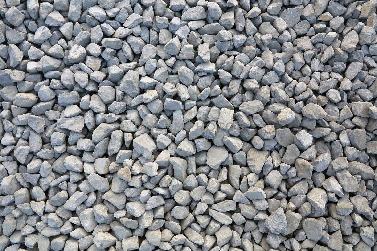 Background of coarse gravel - stone texture