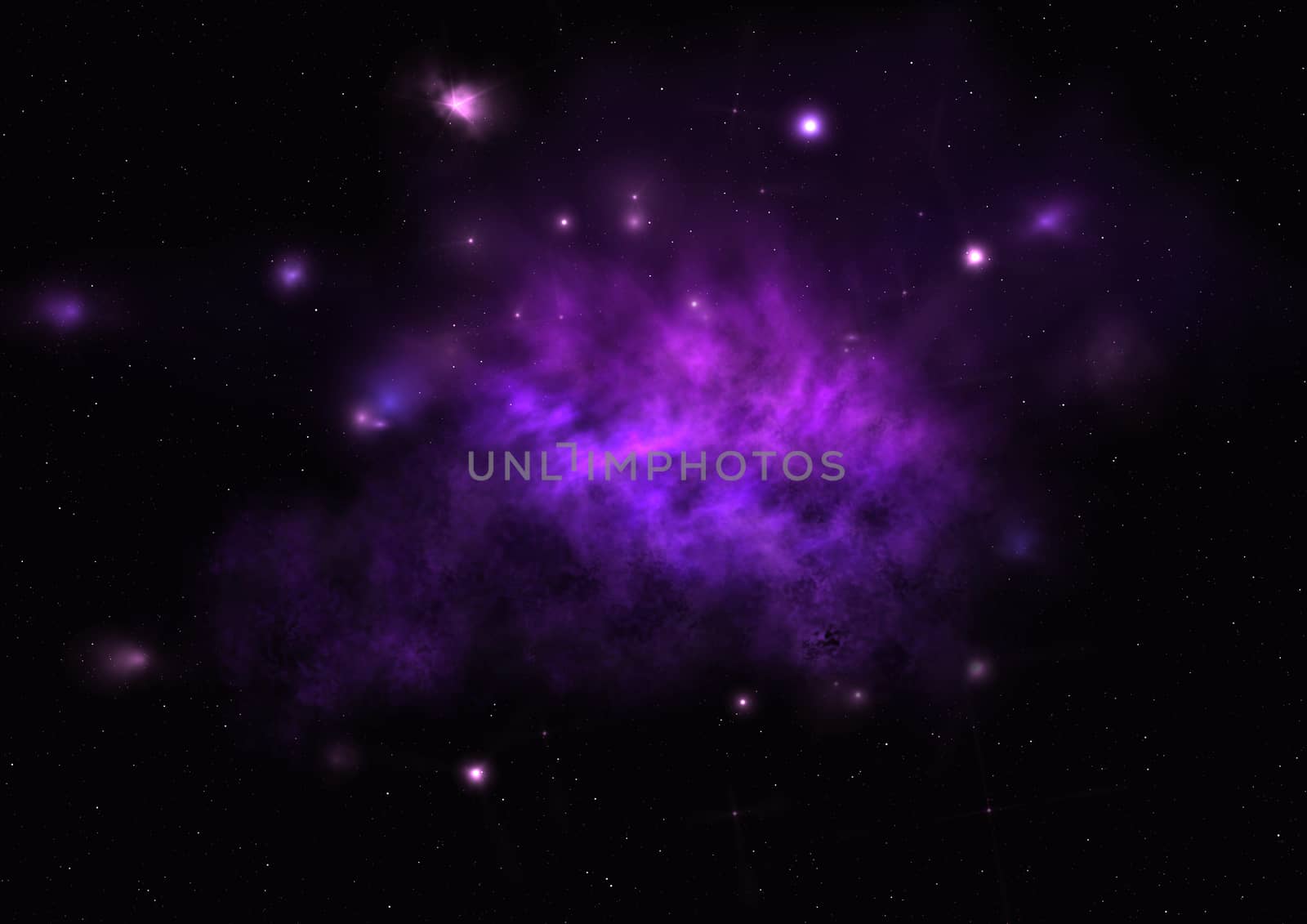 Star field in space a nebulae and a gas congestion. "Elements of this image furnished by NASA".