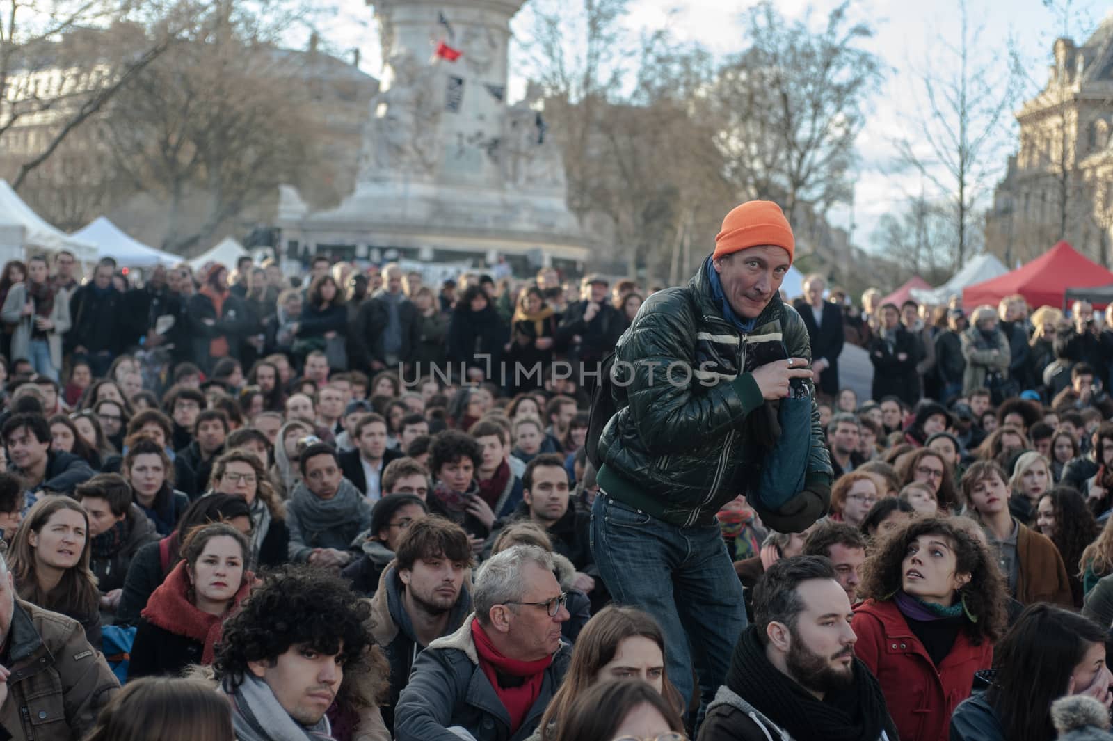 FRANCE - PARIS - DEMO - NUIT DEBOUT by newzulu