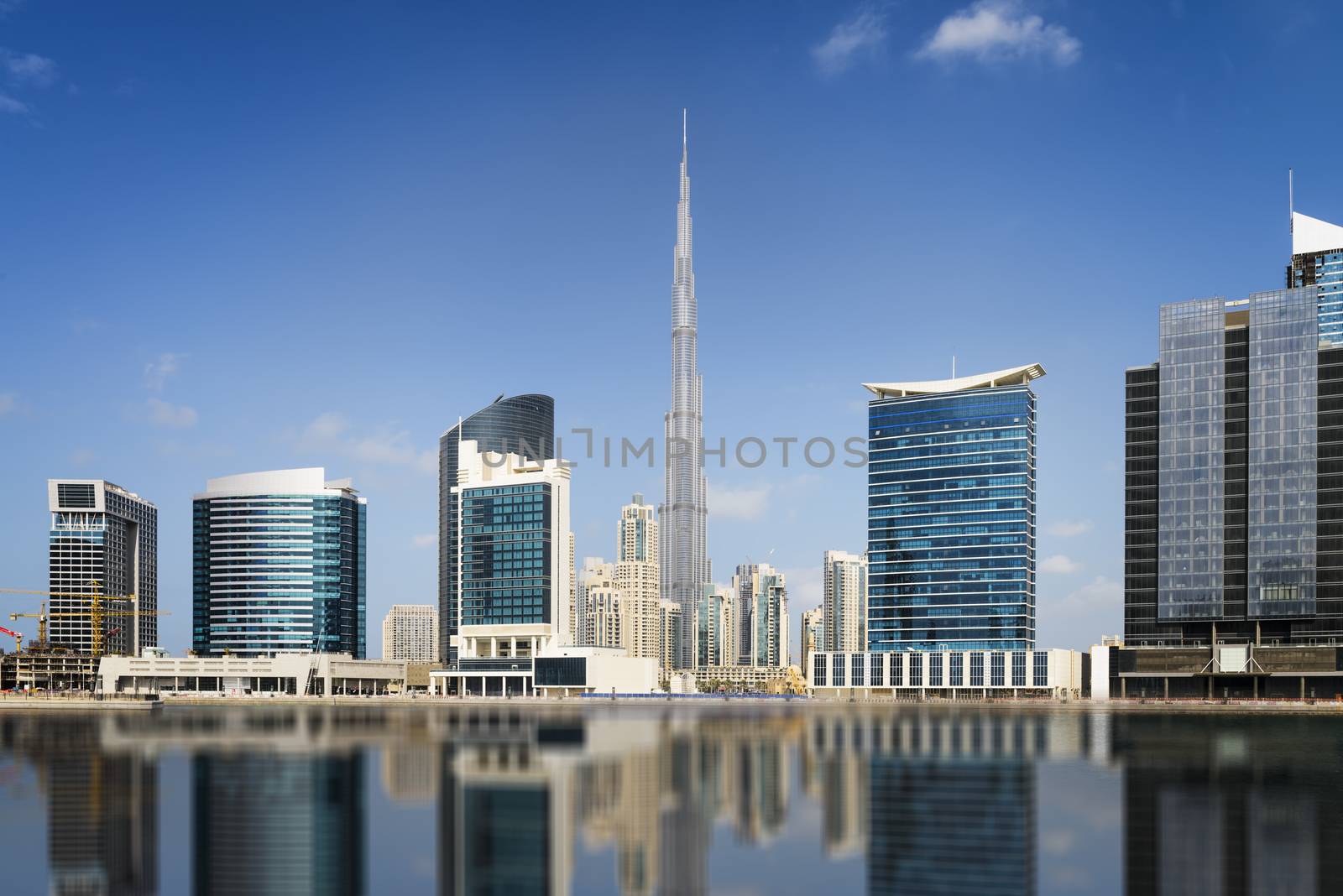 Dubai skyline, United Arab Emirates