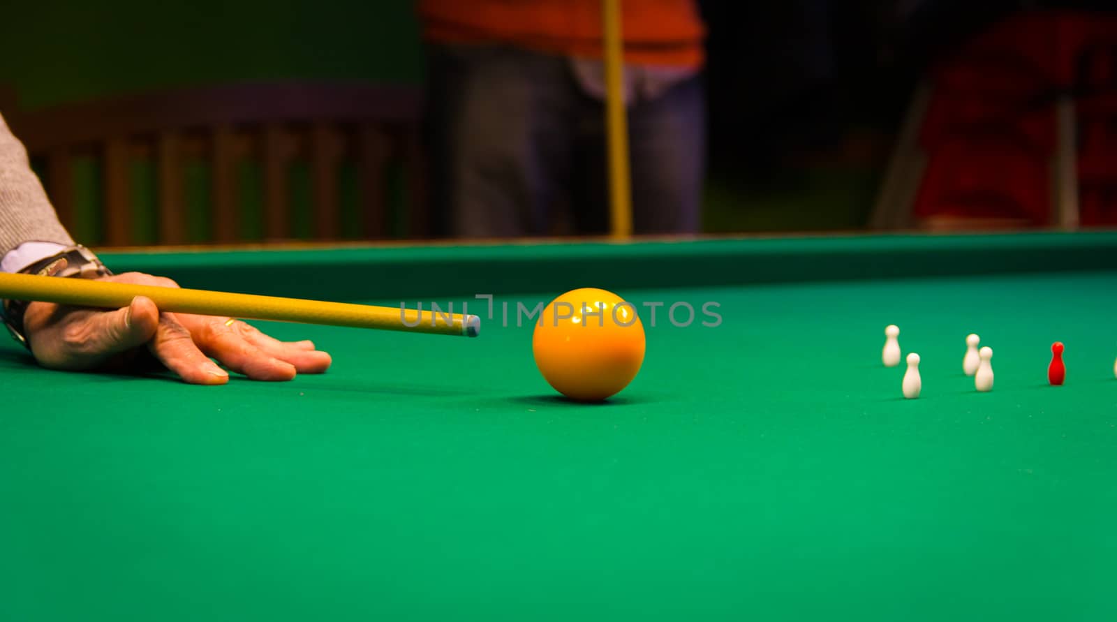 billiards, game of carom by goghy73