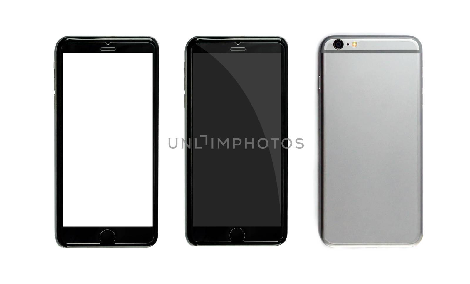 New realistic mobile phone smartphone collection