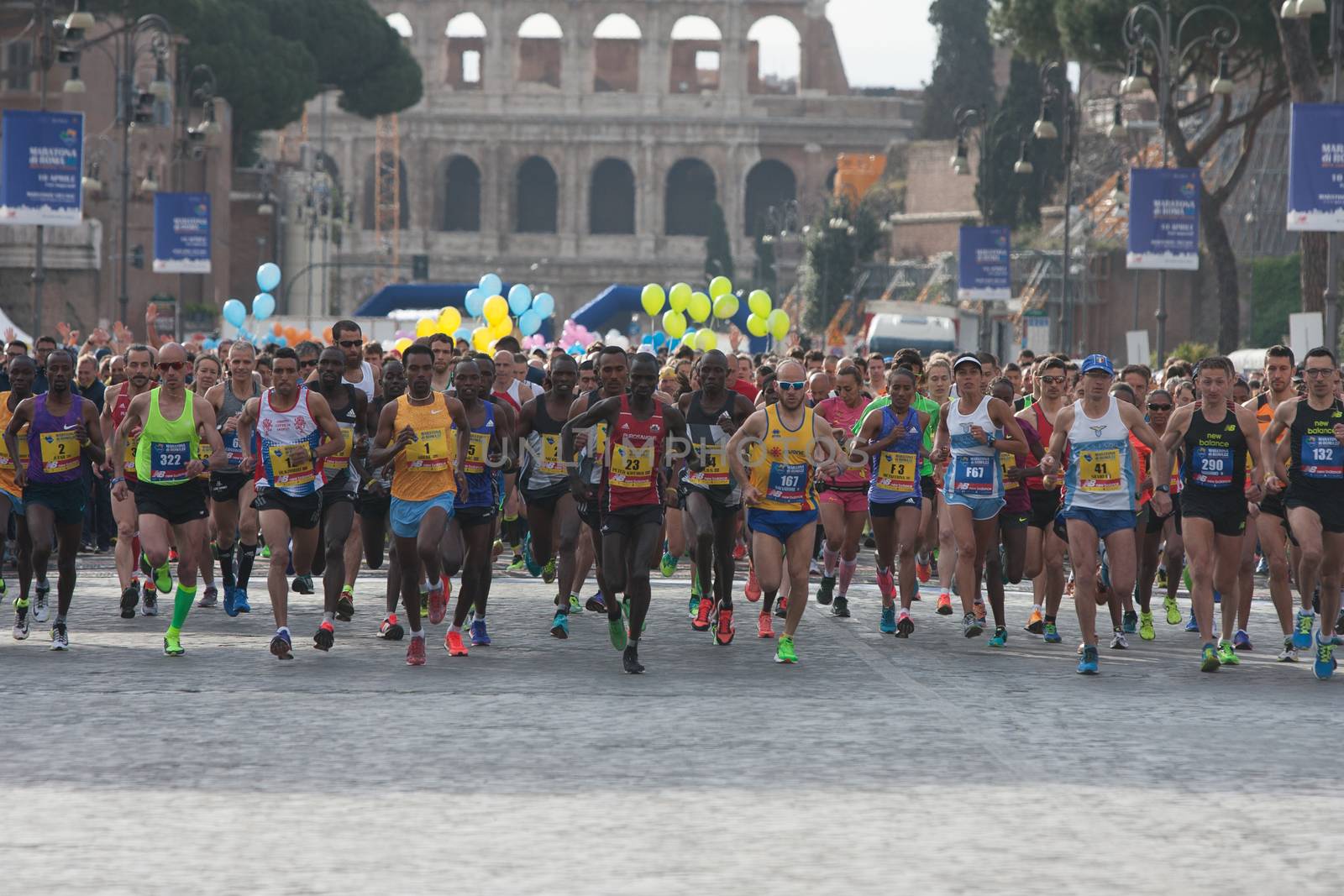 ITALY - ROME - MARATHON by newzulu