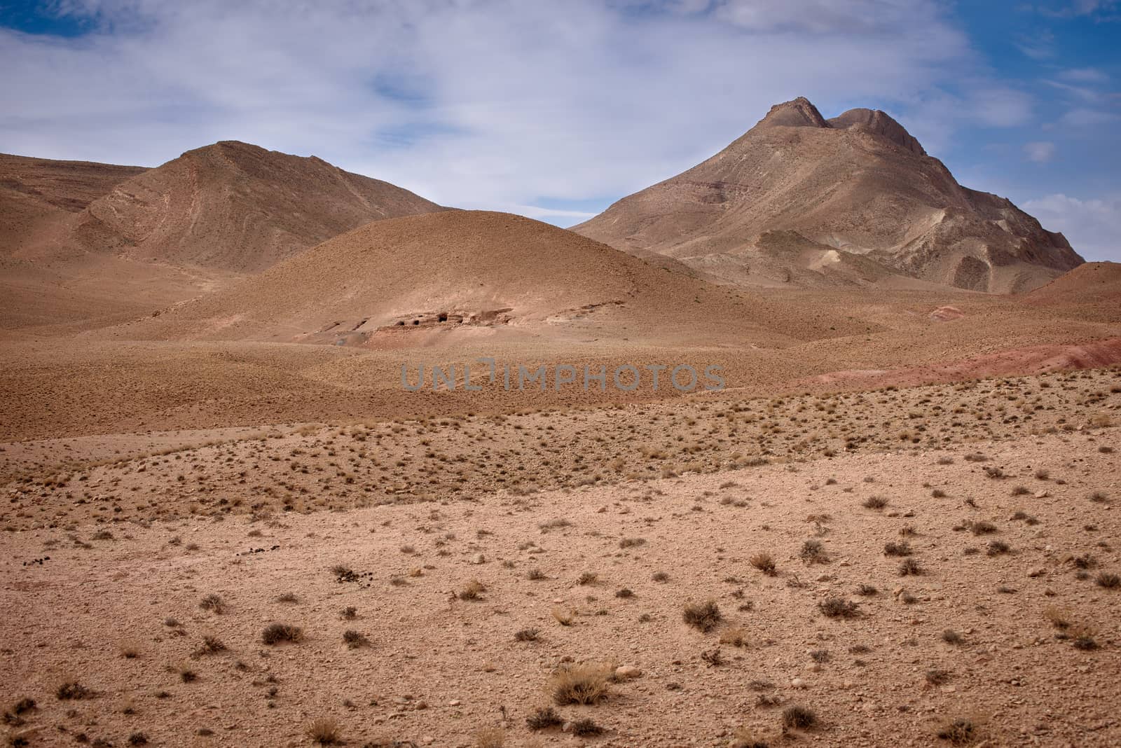 Nomad caves in Atlas Mountains, Morocco by johnnychaos