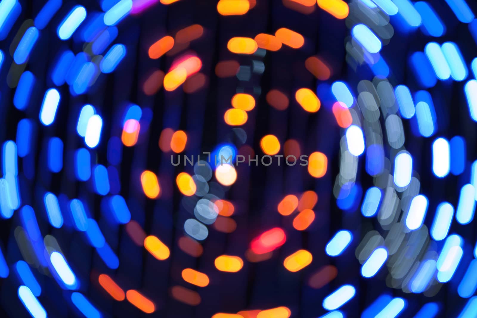 Defocused light bokeh abstract background. by pkproject