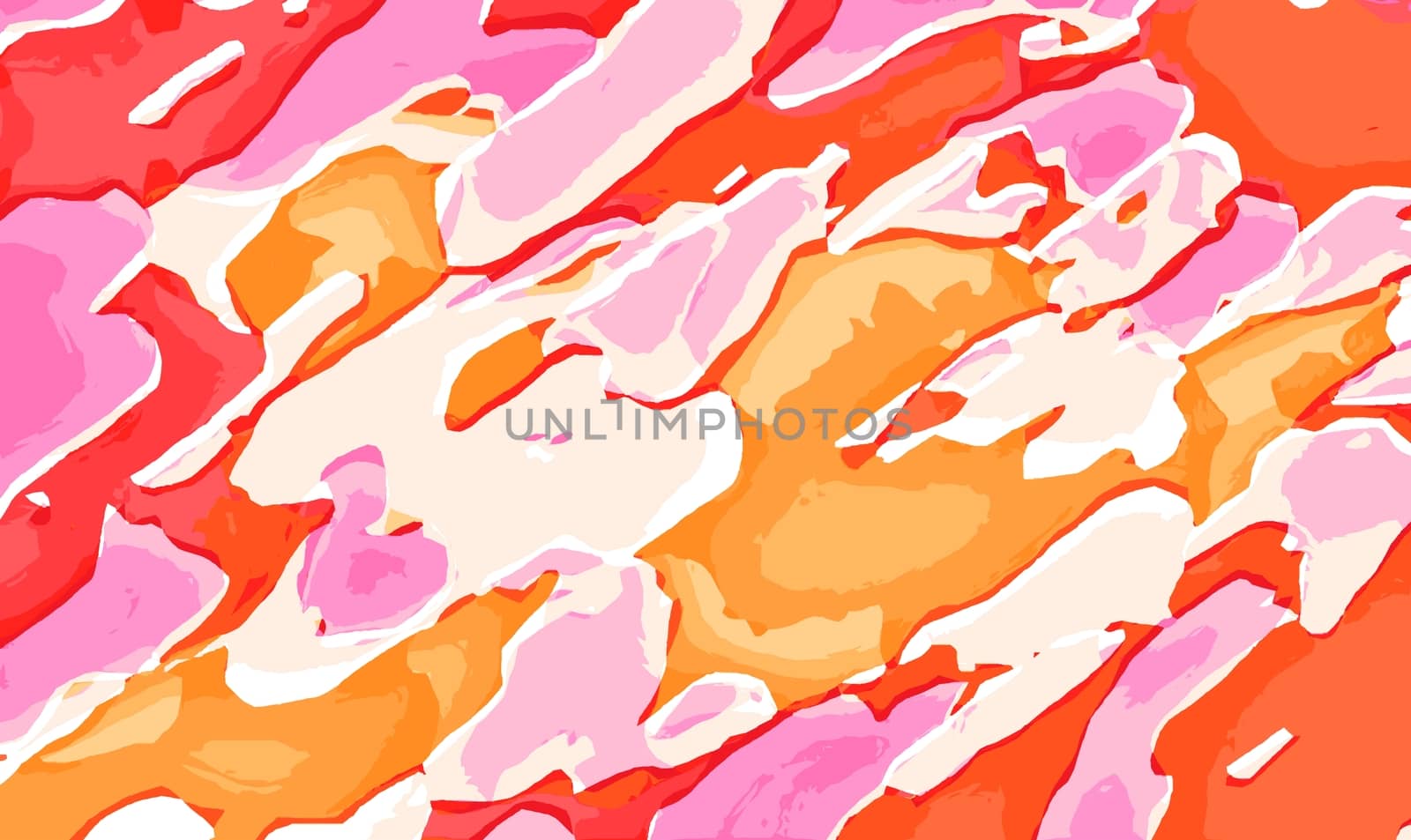 orange brown and pink camouflage painting abstract background