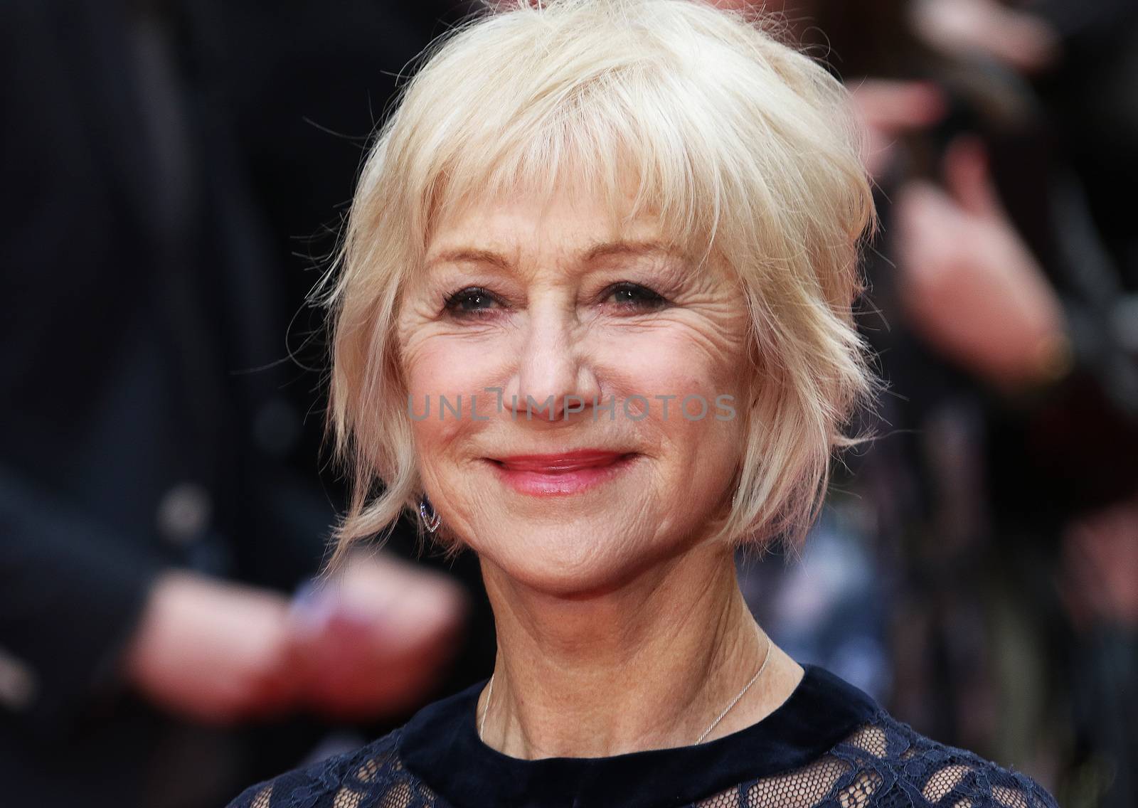 UK, London: Helen Mirren arrives on the red carpet on April 11, 2016 for the premiere of Eye in the Sky at Curzon Mayfair Cinema in London.