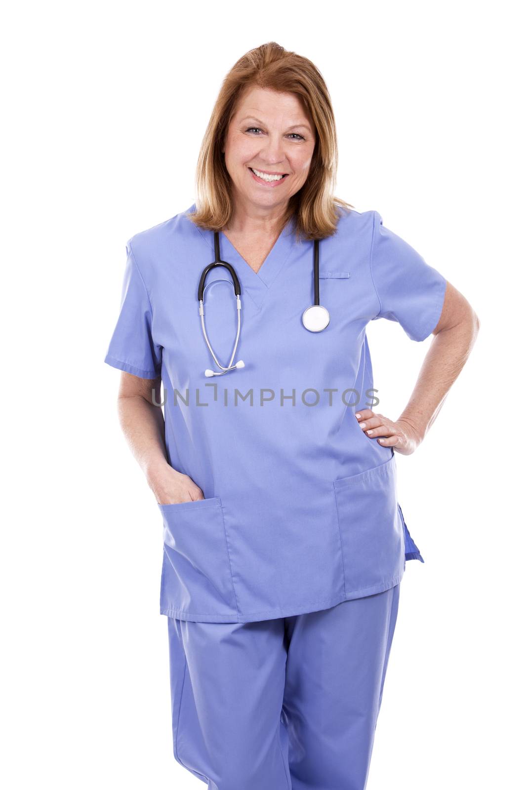 middle aged female doctor by zdenkadarula