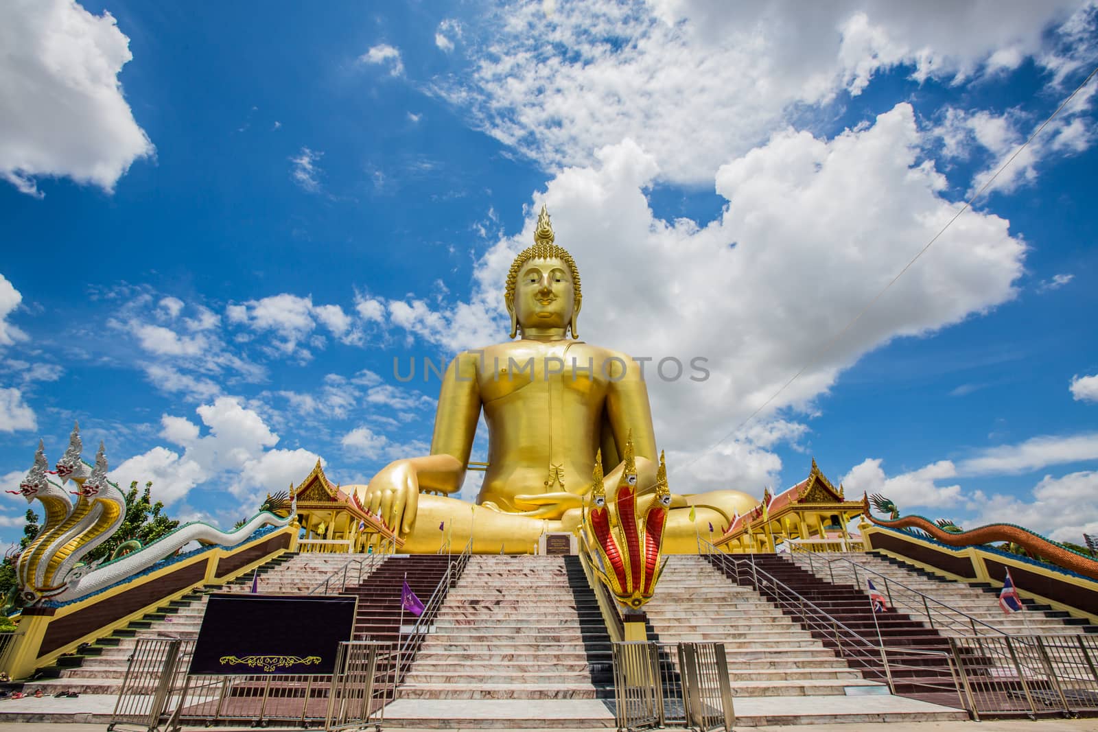 Big Buddha, Wat Muang Golden attractions Thailand Buddhist temple
Thailand's most sacred, Angthong, Thailand.