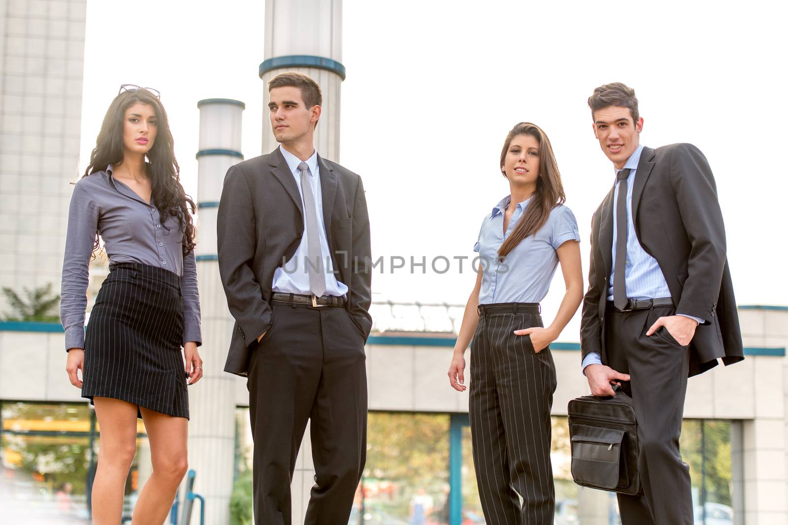 Young Business Team by MilanMarkovic78