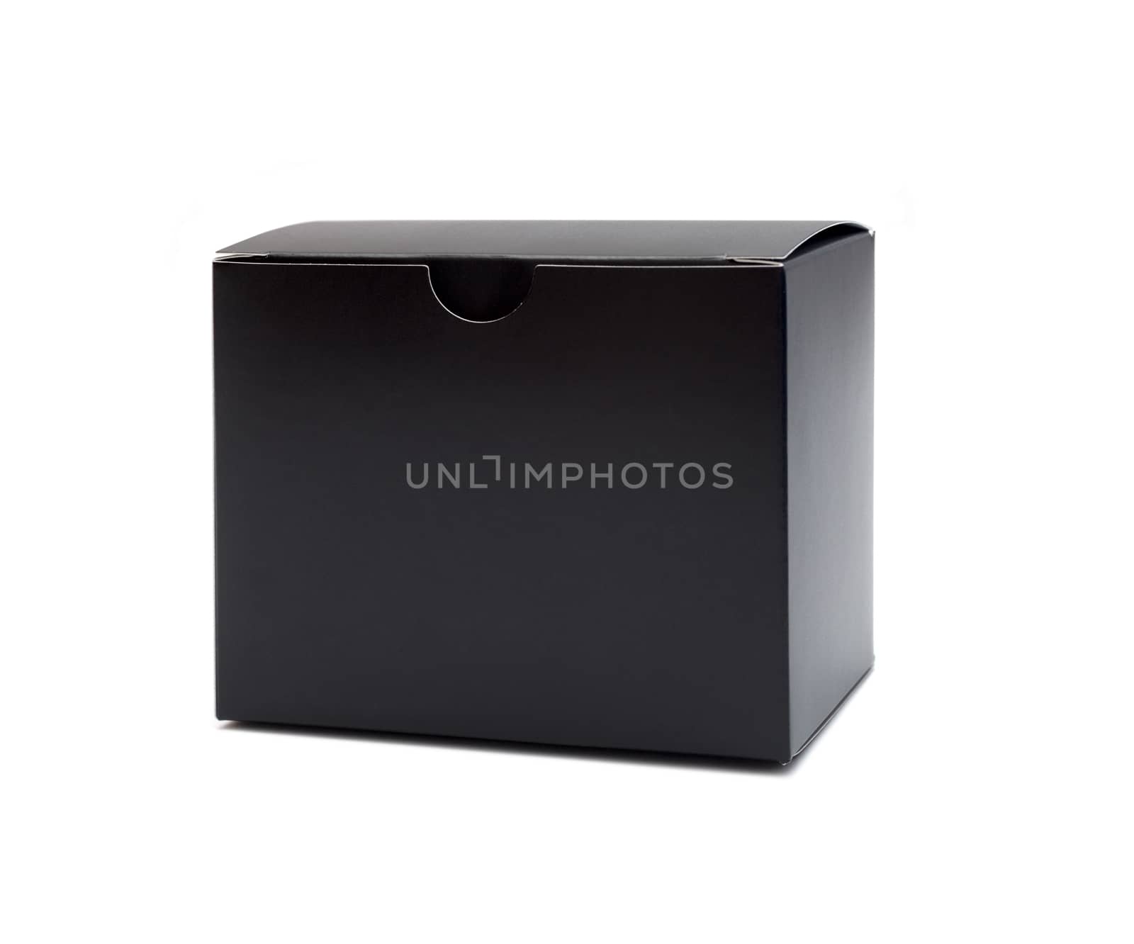 close up of a black box on white background by DNKSTUDIO