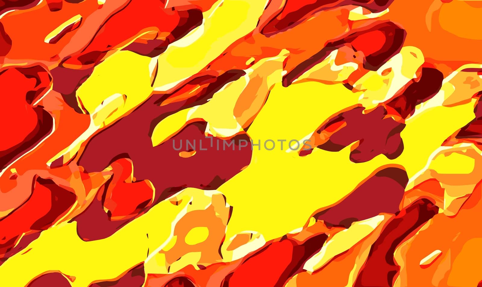red brown and yellow camouflage painting abstract background by Timmi