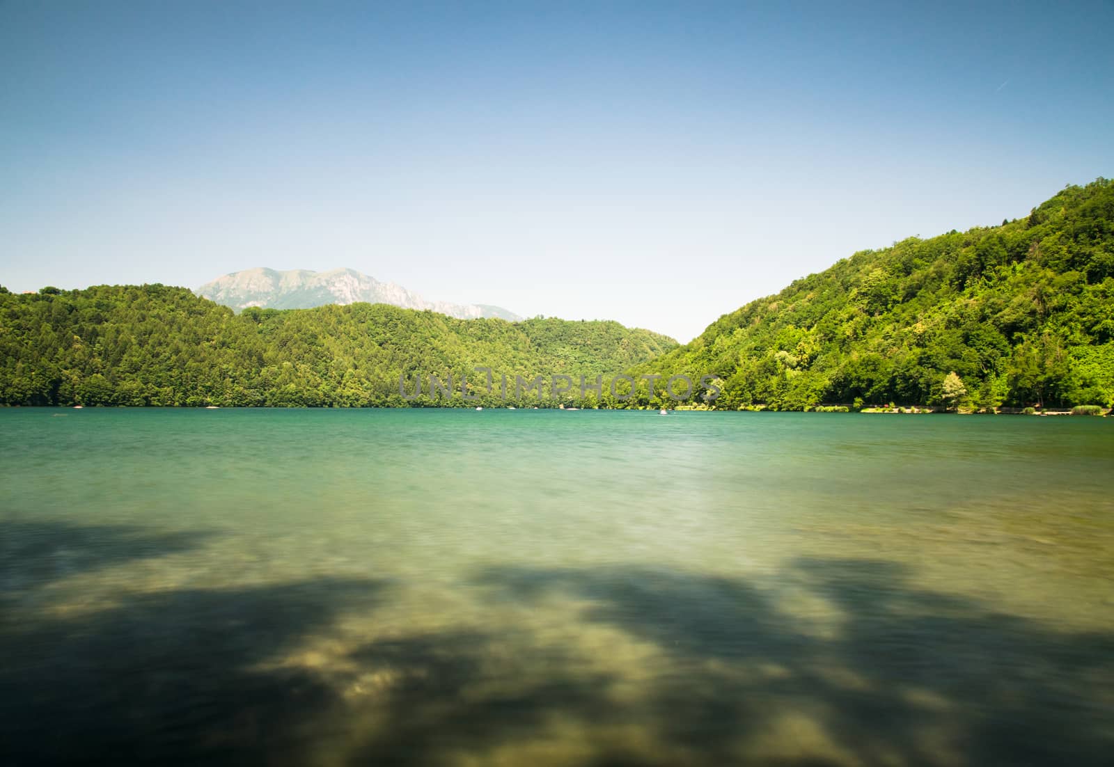 Levico Lake, one of the most beautiful lakes in Italy.