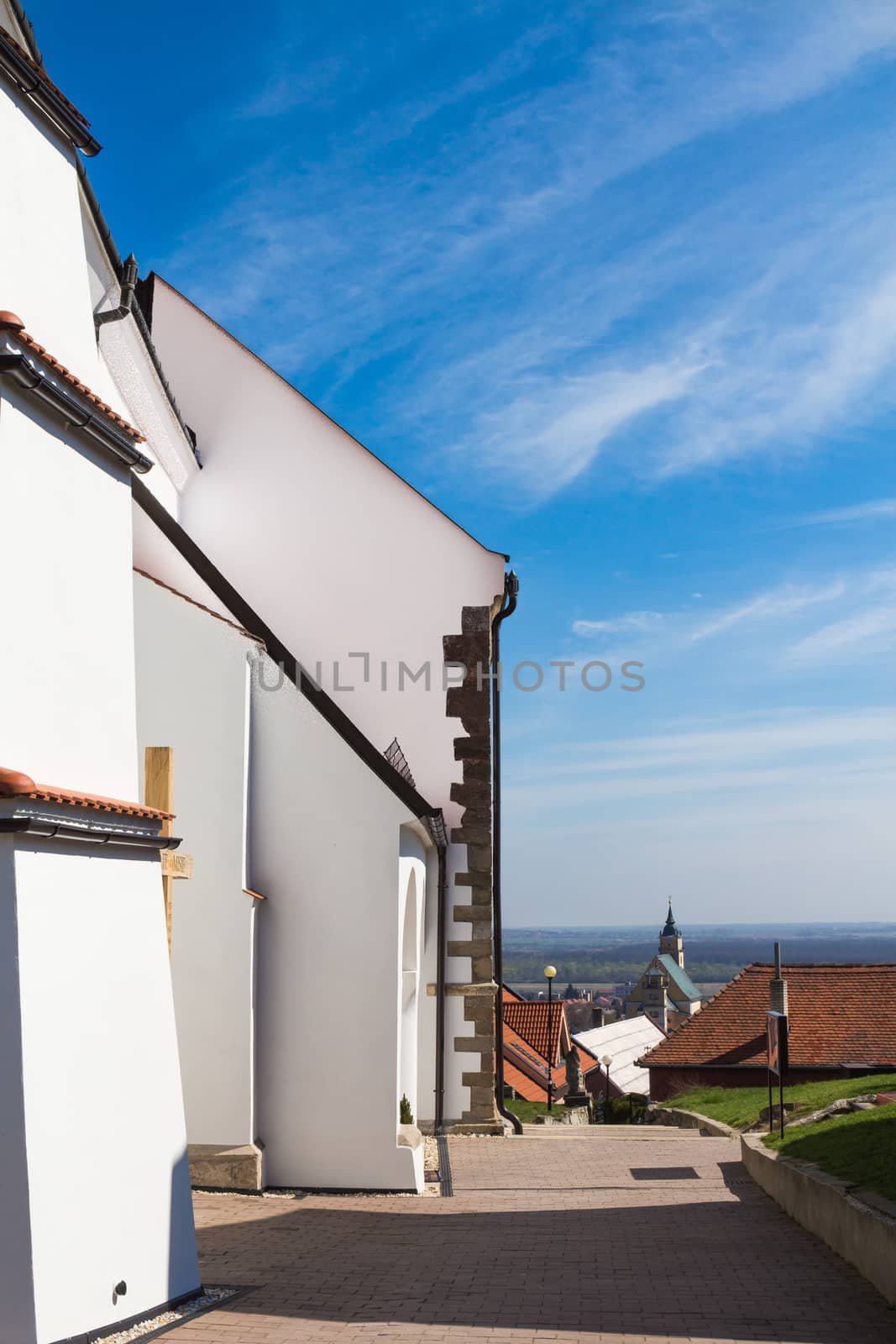 Gothic church in Svaty Jur, Slovakia by YassminPhoto