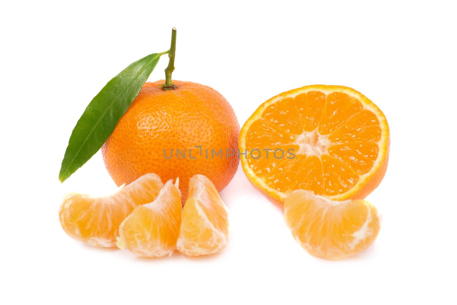 Orange mandarins by vapi