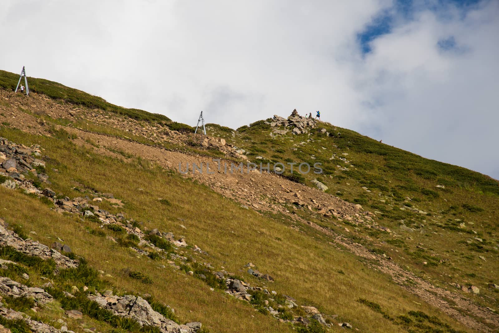 Beautiful mountain scenery of Krasnaya Polyana . Sochi