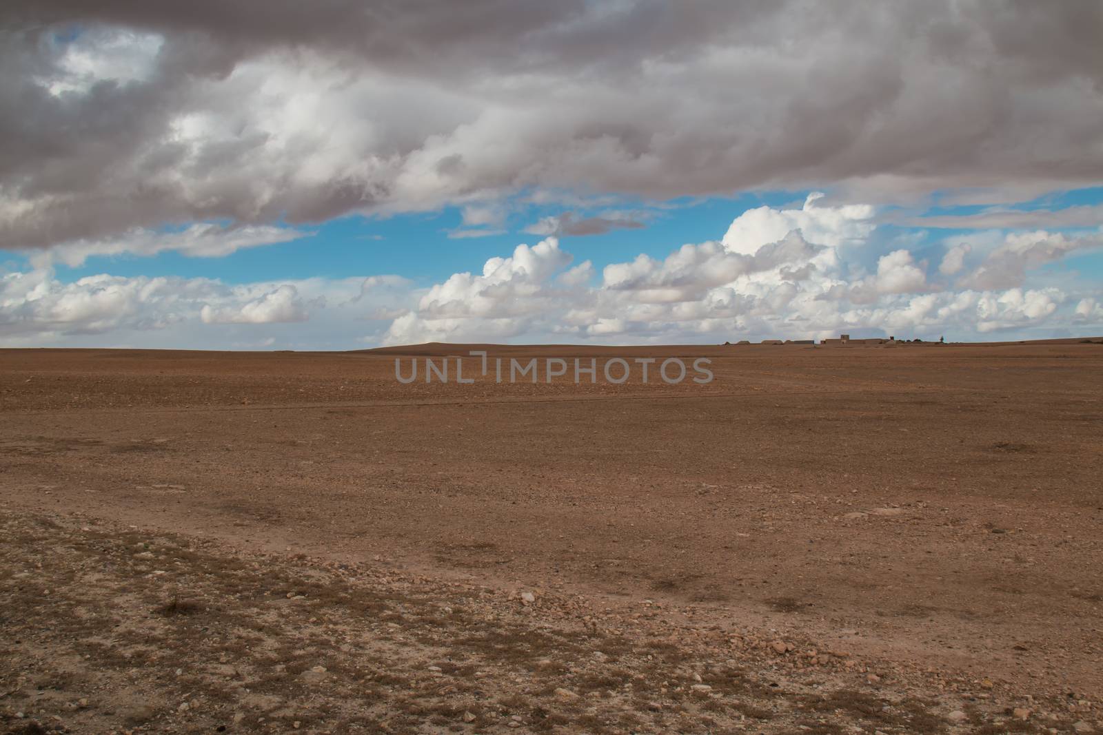 Country in cloudy weather, Morocco by YassminPhoto