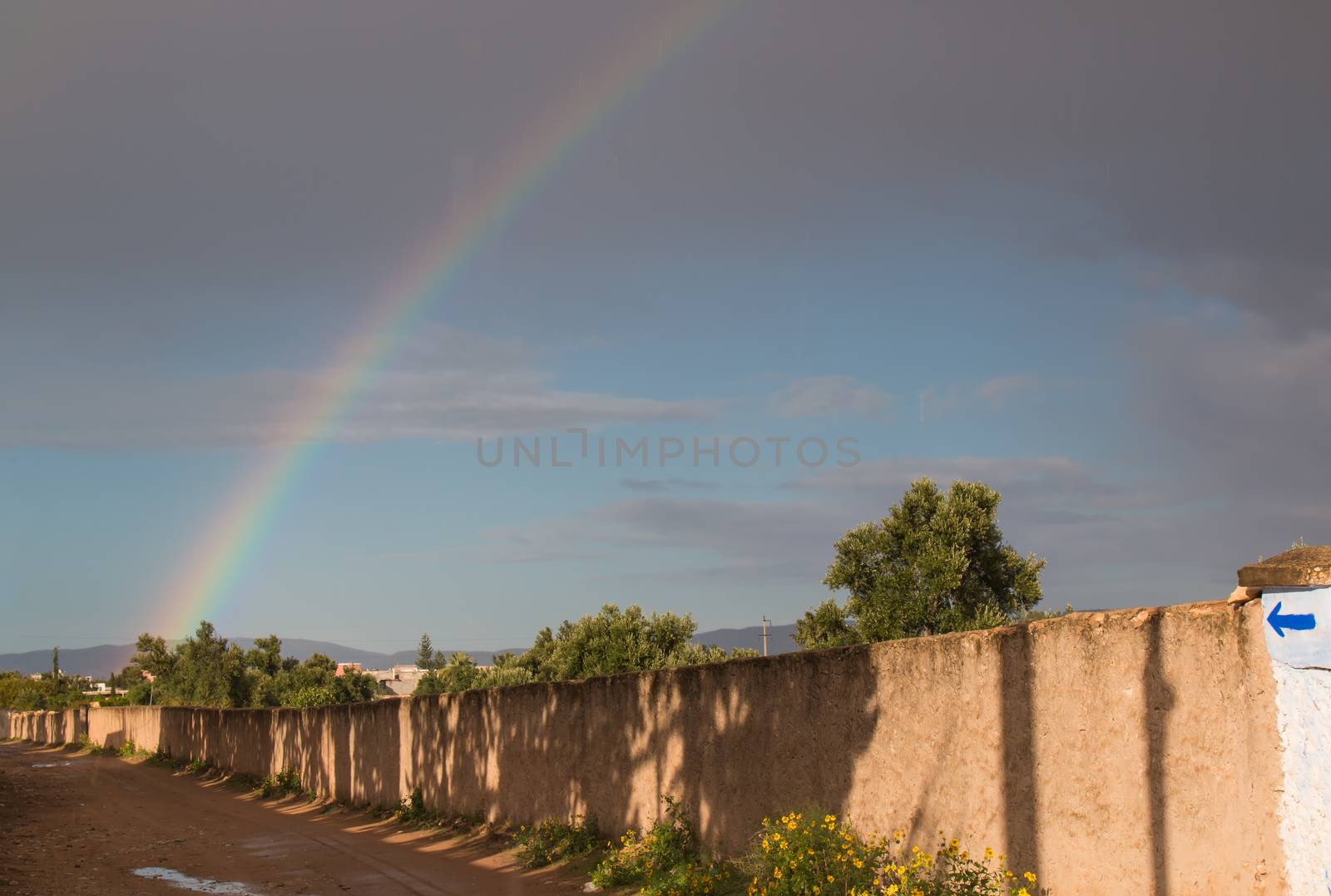 Rainbow on the sky, Morocco by YassminPhoto