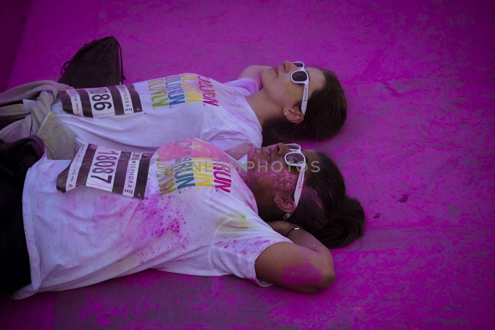 FRANCE - SPORT - COLOR RUN by newzulu