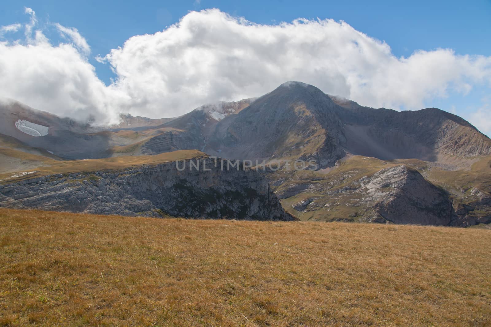 Majestic mountain landscapes of the Caucasian reserve