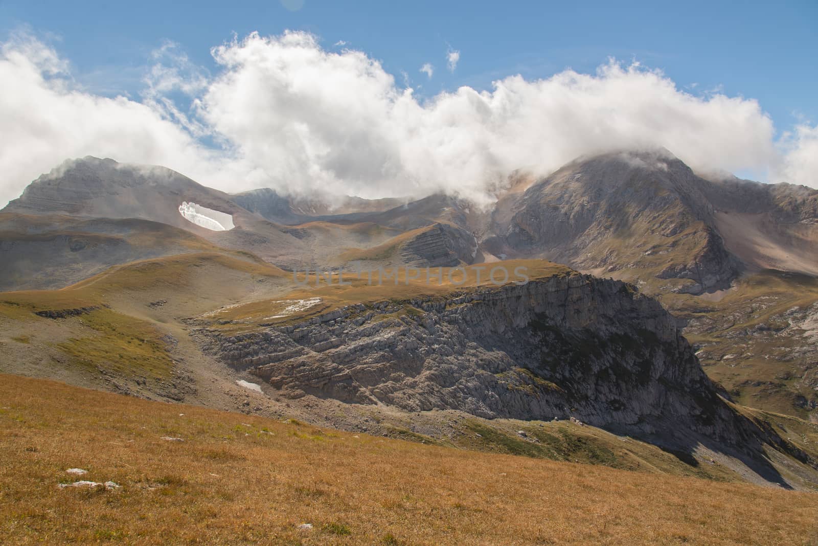 Majestic mountain landscapes of the Caucasian reserve