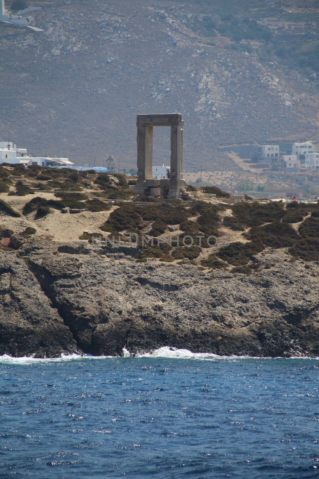 Portara Gate Naxos by Kartouchken